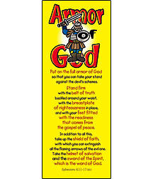 Picture of Armor of God Bookmark 25 Pack