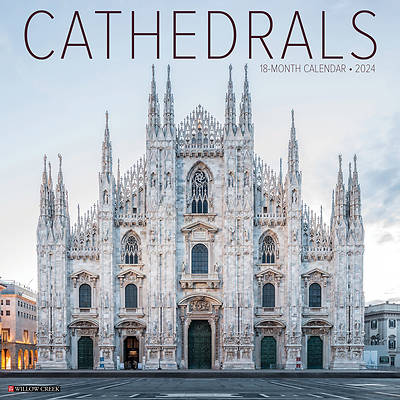 Picture of Cathedrals 2024 12 X 12 Wall Calendar