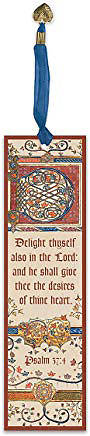 Picture of Illuminated Bookmark Hours and Psalter of Elizabeth de Bohun