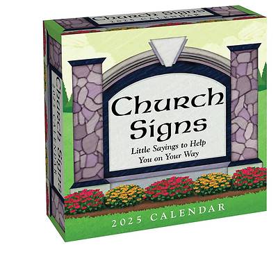 Picture of Church Signs 2025 Day-to-Day Calendar