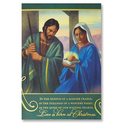 Picture of Love is Born at Christmas Boxed Cards - Box of 20