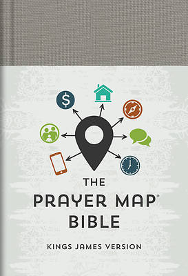 Picture of The KJV Prayer Map(r) Bible [Gray Weave]