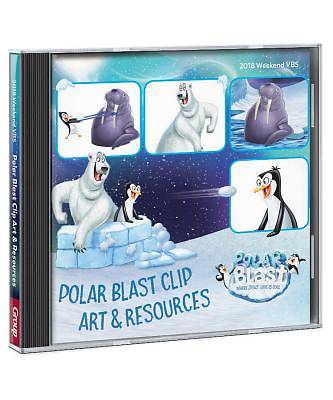 Picture of Vacation Bible School (VBS) 2018 Polar Blast Clip Art & Resources CD