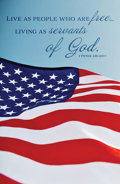 Picture of Servants of God Patriotic Regular Size Bulletin