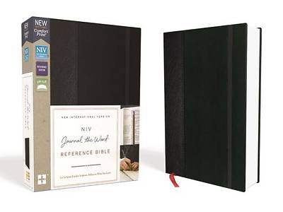 Picture of NIV, Journal the Word Reference Bible, Hardcover, Black, Red Letter Edition