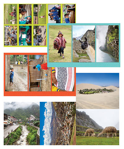 Picture of Vacation Bible School (VBS) 2017 Passport to Peru Experience Peru Decorating & Resource Poster Pack (Set of 5 posters, 20 images total)