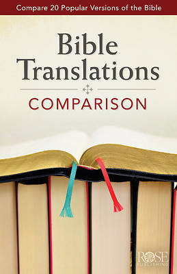 Picture of Bible Translation Comparison Pamphlet