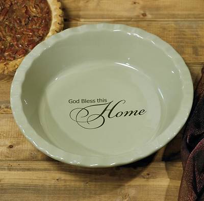 Picture of God Bless This Home Pie Plate