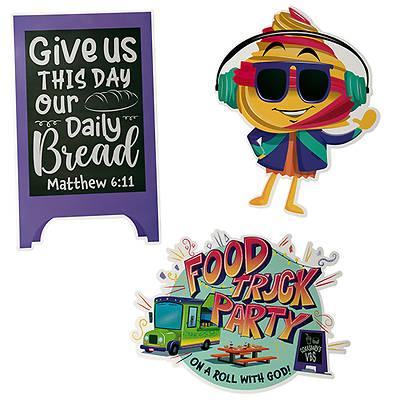 Picture of Vacation Bible School (VBS) Food Truck Party Decorating Pack (Pkg of 6)