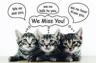 Picture of We Miss You Postcard Miss You (Package of 25)