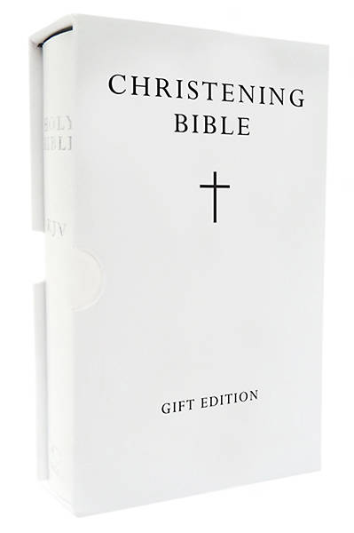 Picture of KJV Standard Christening Gift Bible