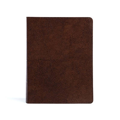 Picture of CSB Verse-By-Verse Pastor's Bible, Brown Bonded Leather