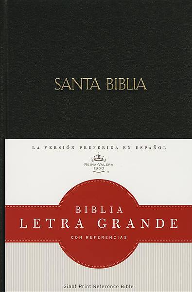 Picture of Rvr 1960 Biblia Letra Grande, Negro Tapa Dura Con Indice