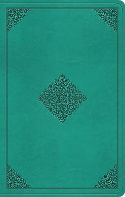 Picture of ESV Value Thinline Bible (Trutone, Teal, Ornament Design)