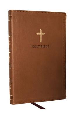 Picture of KJV Holy Bible, Ultra Thinline, Brown Leathersoft, Red Letter, Comfort Print