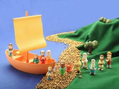 Picture of Galilee Boat with Apostles play set