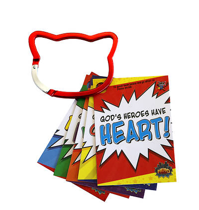Picture of Vacation Bible School VBS Hero Central 3D Animated Hero Card Sets w/Carabiners (Pkg of 12)