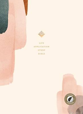 Picture of NLT Life Application Study Bible, Third Edition (Hardcover Cloth, Soft Pink, Indexed, Red Letter)