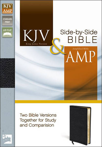 Picture of KJV and Amplified Side-By-Side Bible