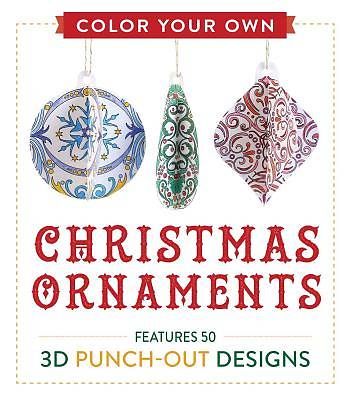 Picture of Color Your Own Christmas Ornaments