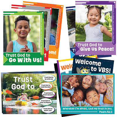 Picture of Vacation Bible School (VBS) 2024 Camp Firelight Decorating Poster Pack