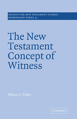 Picture of The New Testament Concept of Witness