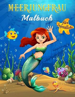Picture of Meerjungfrau Malbuch für Jugendliche
