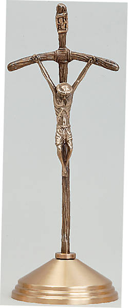 Picture of Koleys K535AC 13" Pope John Paul Bronze Crucifix