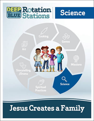 Picture of Deep Blue Rotation Station: Jesus Creates a Family - Science Station Download