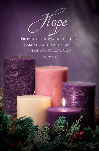 Picture of Advent Bulletin Week 1 Isaiah 40:3 Regular