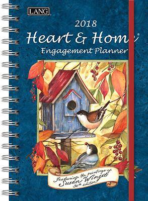 Picture of Heart & Home 2018 Engagement Planner - Spiral