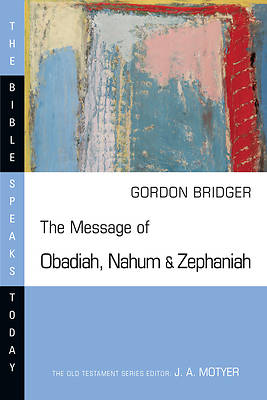 Picture of The Message of Obadiah, Nahum and Zephaniah