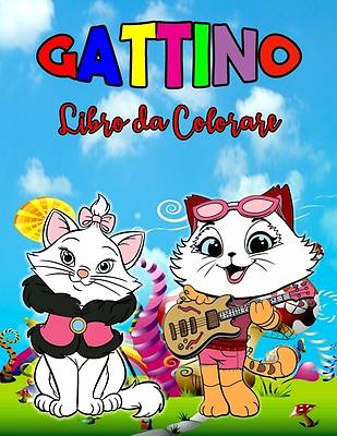 Picture of Gattino Libro da Colorare