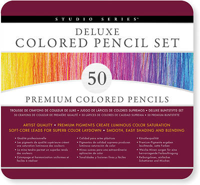 Picture of Studio Series 50-Unit Deluxe Colored Pencil Set