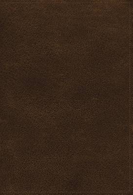 Picture of Nkjv, MacArthur Study Bible, 2nd Edition, Genuine Leather, Brown, Indexed, Comfort Print