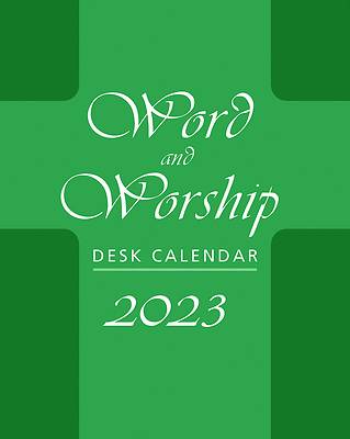 Picture of Word and Worship Desk Calendar 2023