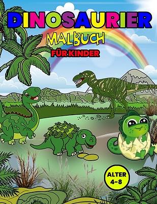 Picture of Dinosaurier Malbuch für Kinder Alter 4-8