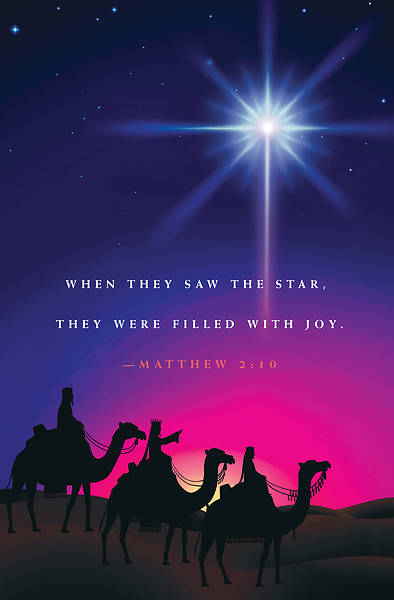 Picture of When They Saw the Star Epiphany Bulletin 2015 (Pkg of 50)
