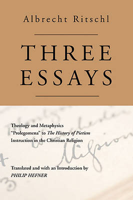 Picture of Three Essays