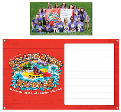 Picture of Vacation Bible School (VBS) 2018 Rolling River Rampage Outdoor Banner