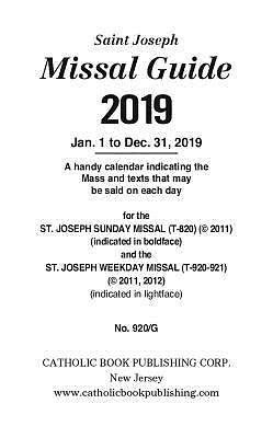 Picture of Saint Joseph Missal Guide 2019