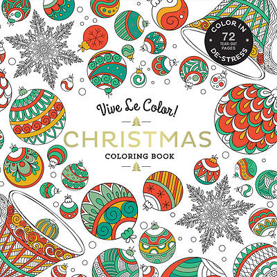 Picture of Vive Le Color! Christmas (Adult Coloring Book)