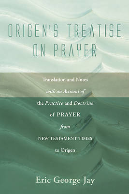 Picture of Origen's Treatise on Prayer