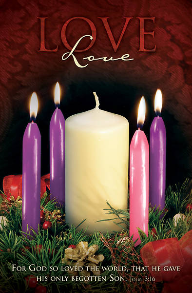 Picture of Love Advent Week 4 Regular Size Bulletin