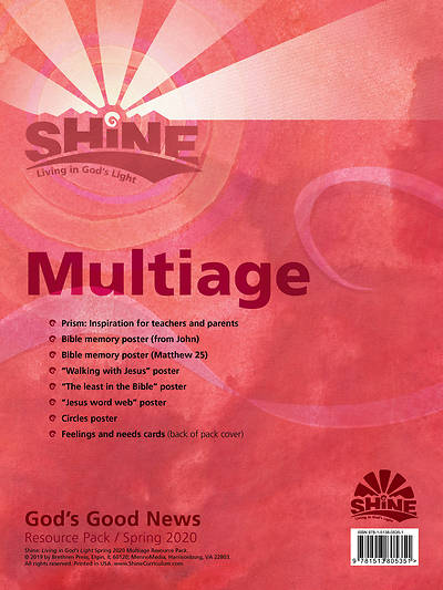 Picture of Shine Multiage Grade K-6 Resource PK Spring 2020