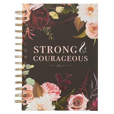 Picture of Large Wire Journal Strong & Courageous Prov. 31