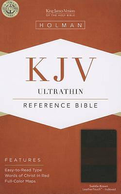 Picture of Ultrathin Reference Bible-KJV