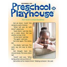 Picture of UMI Preschool Playhouse Student Winter 2021-22