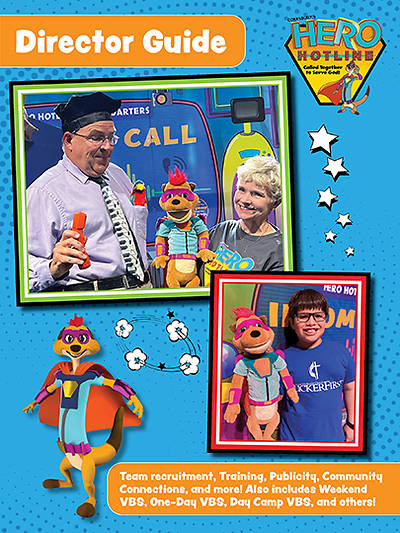 Picture of Vacation Bible School (VBS) Hero Hotline Director Guide