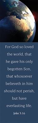 Picture of John 3:16 KJV Bookmark - Pack of 25